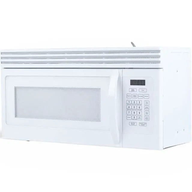 Alt view image 7 of 7 - Crosley GMR1000RW 1.6 Cu. Ft. White Over-the-Range Microwave