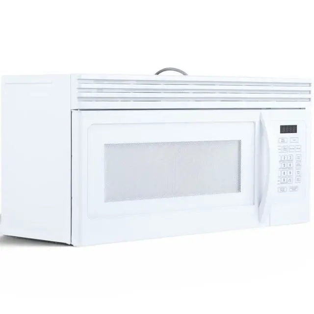 Alt view image 3 of 7 - Crosley GMR1000RW 1.6 Cu. Ft. White Over-the-Range Microwave