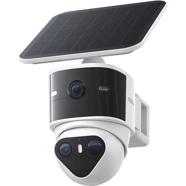 Alt view image 5 of 5 - Aosu C9P21 T2 Pro SolarCam Solar Powered Wireless Security Camera