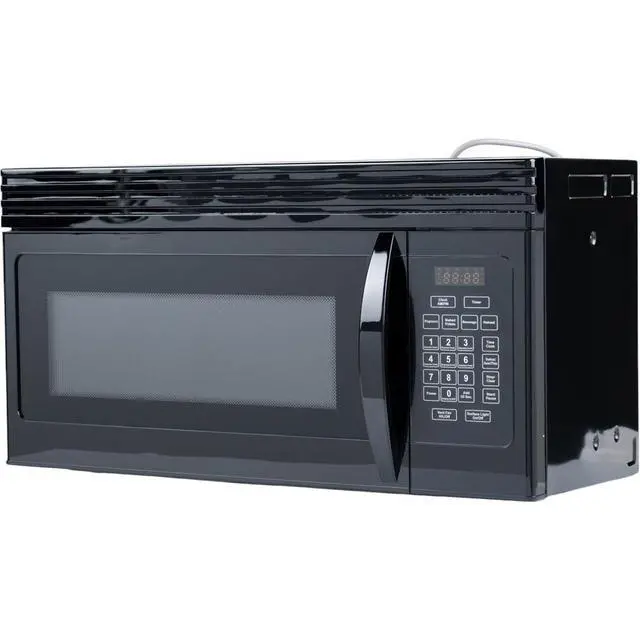 Alt view image 5 of 7 - Crosley GMR1000RB 1.6 Cu. Ft. Black Over-the-Range Microwave