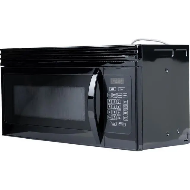 Alt view image 6 of 7 - Crosley GMR1000RB 1.6 Cu. Ft. Black Over-the-Range Microwave