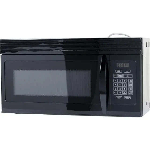 Alt view image 4 of 7 - Crosley GMR1000RB 1.6 Cu. Ft. Black Over-the-Range Microwave