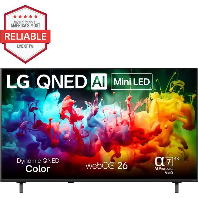 Alt view image 3 of 7 - LG 55QNED75B 55 inch Class QNED75B Series 4K Mini LED Smart webOS TV