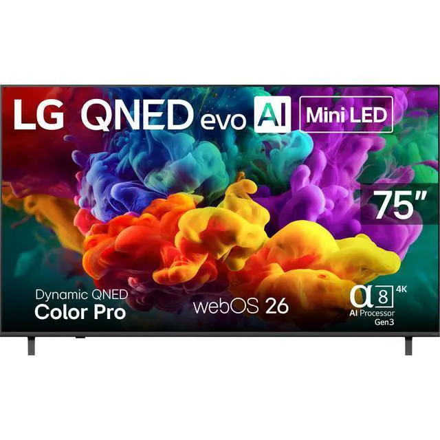 Alt view image 5 of 7 - LG 75QNED84B 75 inch Class QNED84B Series 4K Mini LED evo AI Smart TV