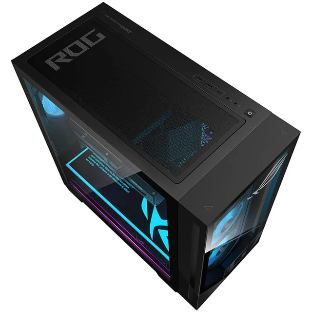 Main image of Asus G700TFXB776T ROG Gaming Desktop - Liquid Cooled - Intel Core Ultra 7 265KF - Nvidia GeForce RTX 5070 Ti - 32GB RAM