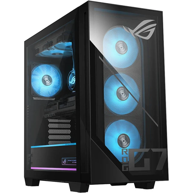 Alt view image 7 of 7 - Asus G700TFXB776T ROG Gaming Desktop - Liquid Cooled - Intel Core Ultra 7 265KF - Nvidia GeForce RTX 5070 Ti - 32GB RAM