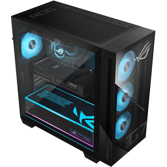 Alt view image 4 of 7 - Asus G700TFXB776T ROG Gaming Desktop - Liquid Cooled - Intel Core Ultra 7 265KF - Nvidia GeForce RTX 5070 Ti - 32GB RAM