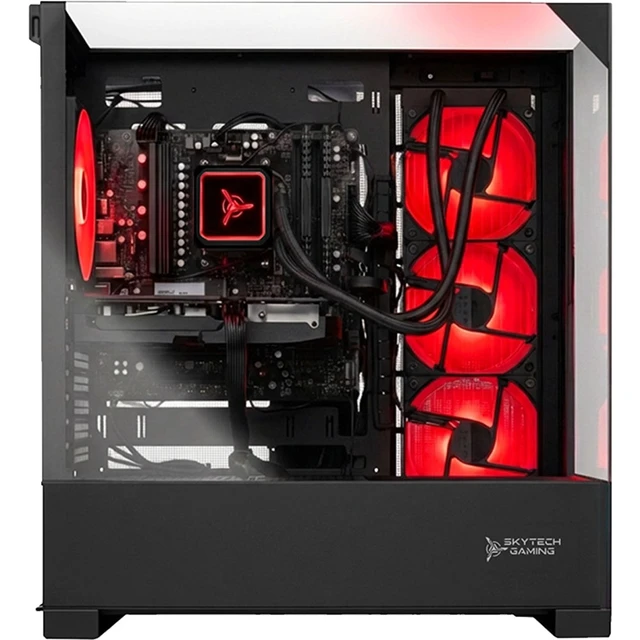 Alt view image 4 of 4 - Skytech SKYSHAD55070 Shadow 5 Gaming Desktop - Liquid Cooled - Intel Ultra 7 270K - NVIDIA GeForce RTX 5070 - 32GB RAM