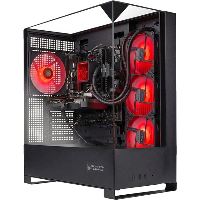 Alt view image 2 of 4 - Skytech SKYSHAD55070 Shadow 5 Gaming Desktop - Liquid Cooled - Intel Ultra 7 270K - NVIDIA GeForce RTX 5070 - 32GB RAM