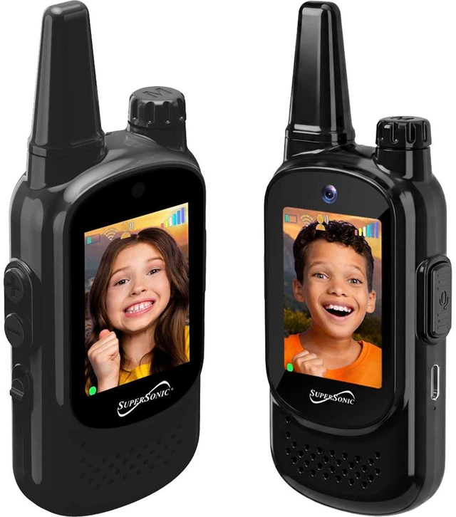 Main image of Supersonic SC785BLK CamBud Walkie-Talkie Pair with Voice and Video - Black