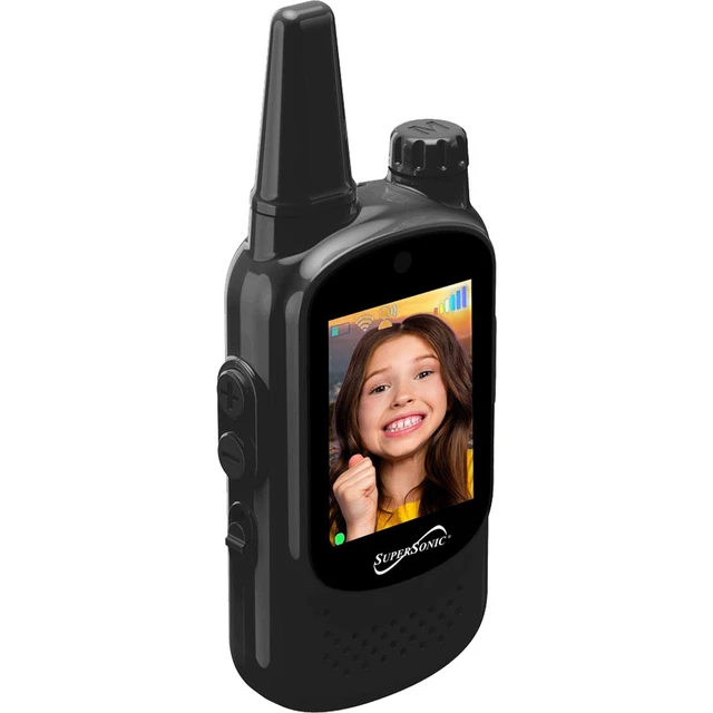 Alt view image 3 of 5 - Supersonic SC785BLK CamBud Walkie-Talkie Pair with Voice and Video - Black