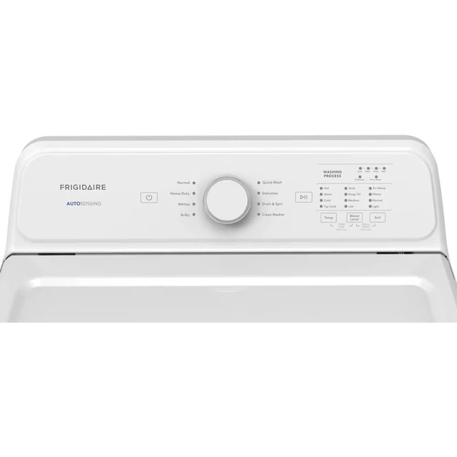Alt view image 5 of 6 - Frigidaire FLVW7000AW 4.1 Cu. Ft. White Top Load High Efficiency Washer
