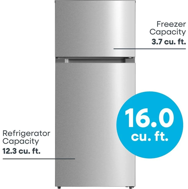 Main image of Element ERT16CGDS 16 Cu. Ft. Stainless Top Freezer Refrigerator