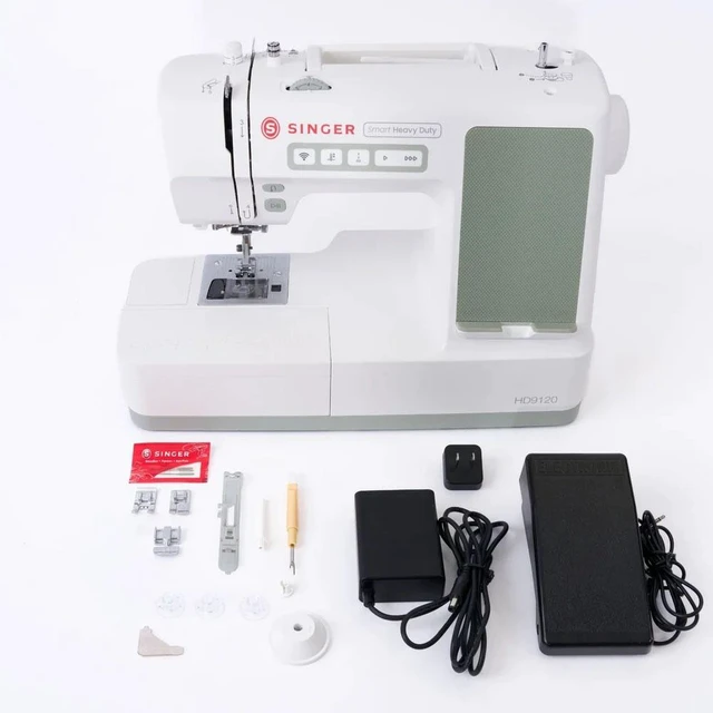 Alt view image 2 of 7 - Singer HD9120 Heavy Duty 9120 Smart Computerized Sewing Machine