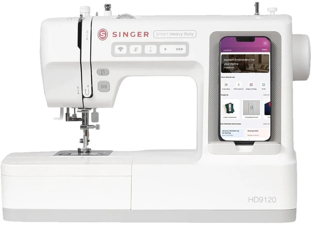 Alt view image 7 of 7 - Singer HD9120 Heavy Duty 9120 Smart Computerized Sewing Machine