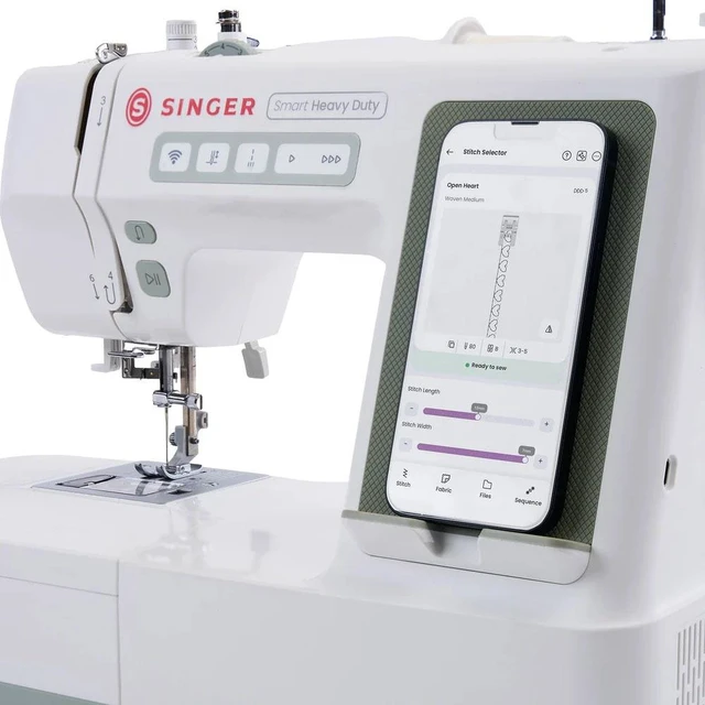 Alt view image 6 of 7 - Singer HD9120 Heavy Duty 9120 Smart Computerized Sewing Machine