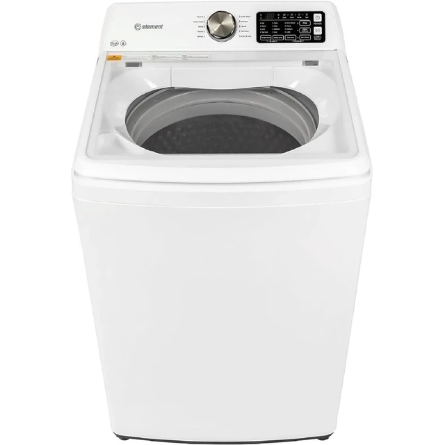 Alt view image 5 of 6 - Element ETW4125CW 4.1 Cu. Ft. White Top Load Washer