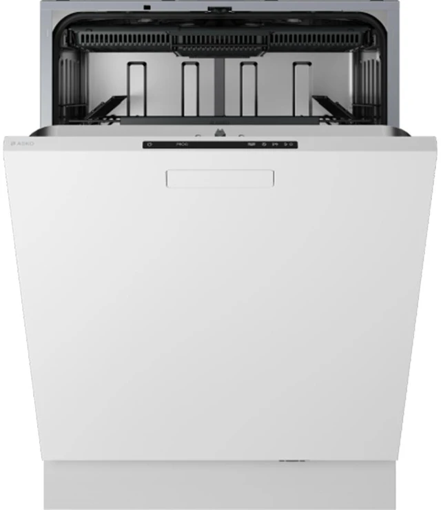 Main image of Asko DBI563IXXLW 42 dBA XXL White Top Control Smart Dishwasher with Pocket Handle