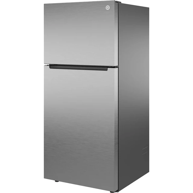 Alt view image 3 of 7 - GE GPS19KYZFS 19 Cu. Ft. Stainless Garage Ready Top Freezer Refrigerator