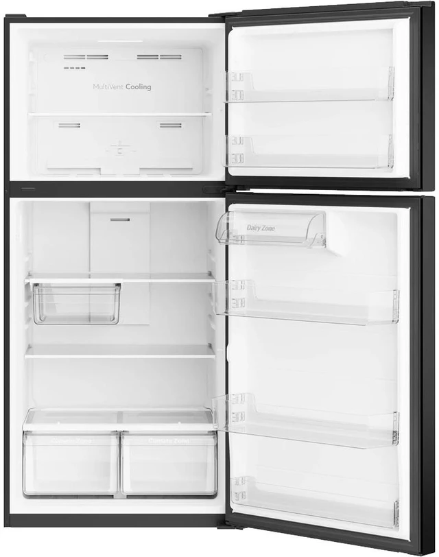 Alt view image 6 of 7 - GE GPS19KGZBB 19 Cu. Ft. Black Garage Ready Top Freezer Refrigerator