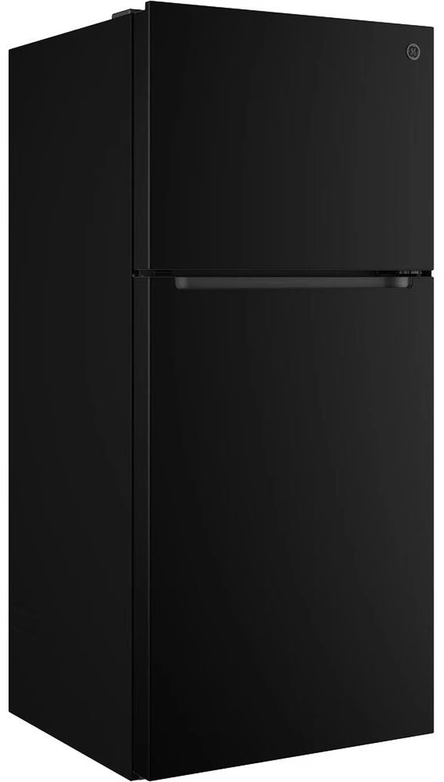 Alt view image 2 of 7 - GE GPS19KGZBB 19 Cu. Ft. Black Garage Ready Top Freezer Refrigerator