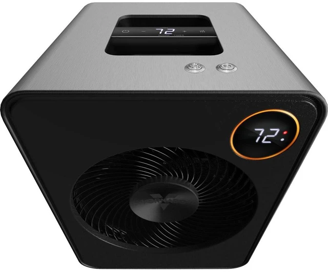 Alt view image 3 of 5 - Vornado VMHI600PLUS Whole Room Stainless Steel Heater with Auto Climate