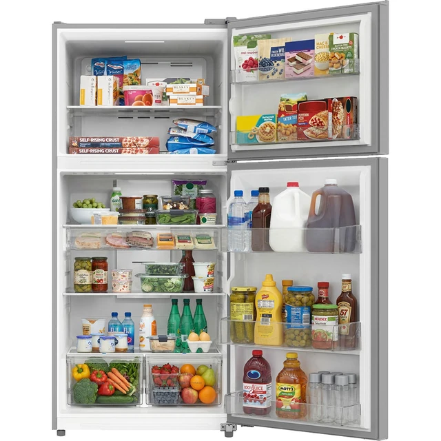 Alt view image 3 of 5 - Frigidaire FRTE2246AS 21.6 Cu. Ft. Stainless Garage Ready Top Freezer Refrigerator