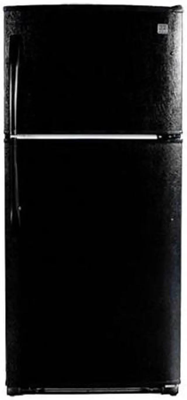 Main image of Daewoo 18 cu. ft. Top Mount Refrigerator Black FRG1820BRB
