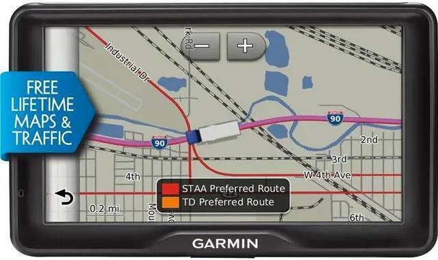 Alt view image 3 of 9 - Garmin Dezl 760LMT 7" GPS with Lifetime Map & Traffic Update