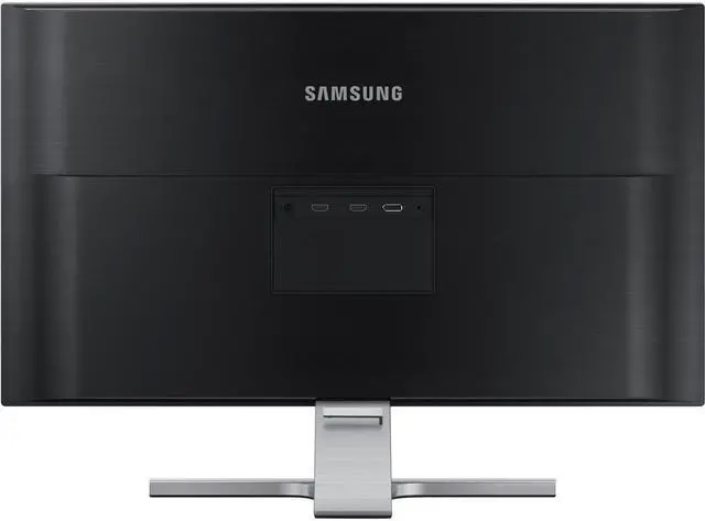 Alt view image 9 of 11 - SAMSUNG UD590 Series U28D590D 28" UHD Monitor with Metallic Easel Stand 1ms 4K HDMI Widescreen LED Backlight TN Panel 370 cd/m2 1000:1 - Black