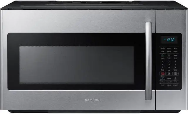 Alt view image 9 of 16 - Samsung ME18H704SFS 1.8 Cu. Ft. 1000W Stainless Over-the-Range Microwave ME18H704SFS/AA