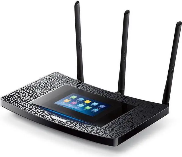 Alt view image 2 of 20 - TP-LINK Touch P5 Wireless AC1900 Touch Screen Gigabit Router