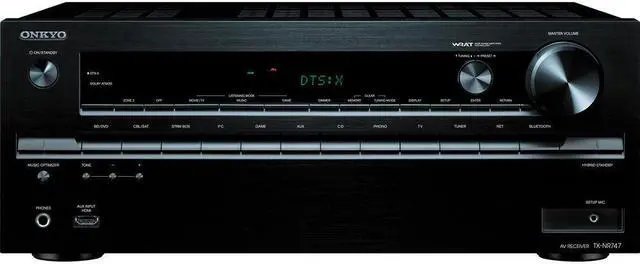 Alt view image 11 of 12 - Onkyo TX-NR646 7.2 Network Ch A/V Receiver with Wi-Fi & Bluetooth