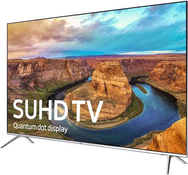 Alt view image 2 of 11 - Samsung UN49KS8000FXZA 49-Inch 2160p 4K SUHD Smart LED TV - Silver (2016)