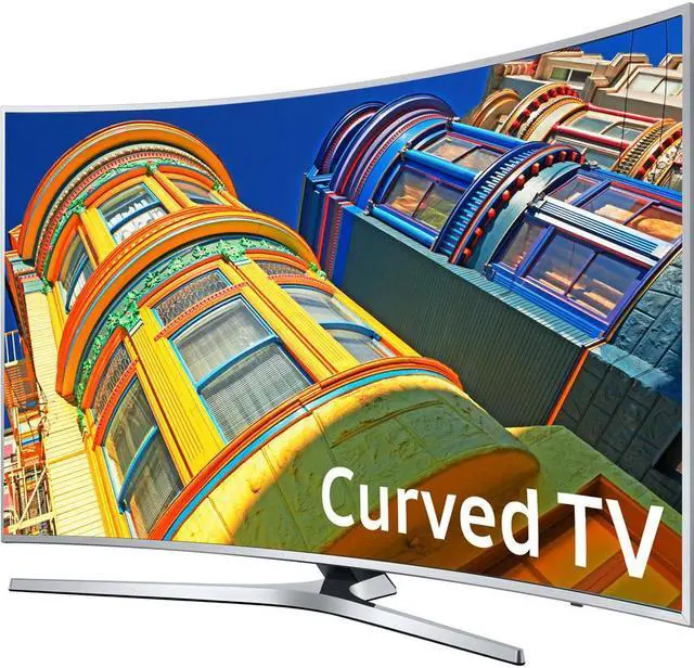 Alt view image 4 of 12 - Samsung UN55KU6500 Curved 55-Inch 4K Ultra HD Smart LED TV (2016 Model)