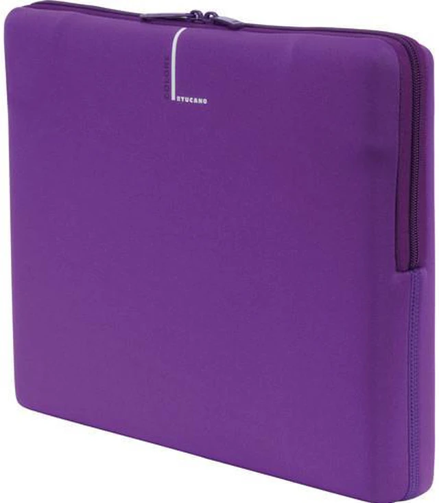 Alt view image 9 of 20 - TUCANO BFC1314PURP 13-14 inch Colore Second Skin Laptop Sleeve - Purple