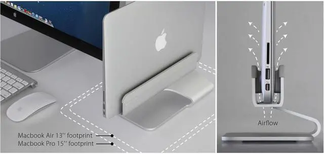 Alt view image 7 of 20 - Rain Design mTower Macbook Stand 10037