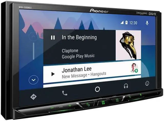 Alt view image 5 of 6 - Pioneer MVH-2300NEX Digital Multimedia Video Receiver with 7" WVGA Display, Apple CarPlay, Android Auto, Built-in Bluetooth®, SiriusXM-Ready™ and AppRadio Mode + (does not play CDs)