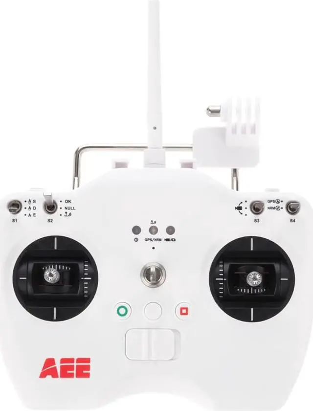 Alt view image 9 of 11 - AEE Technology HD Recording Ready-to-fly Hobby RC Quadcopter & Multirotor White with Black Stripes (AP11 Pro)