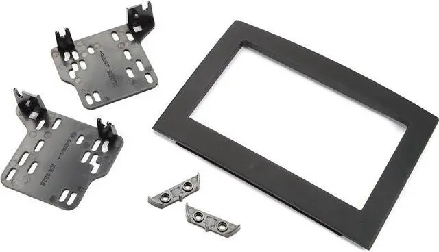 Alt view image 3 of 17 - Metra 95-6528B Black Double DIN Dash Kit for Select Dodge Ram 1500/2500/3500