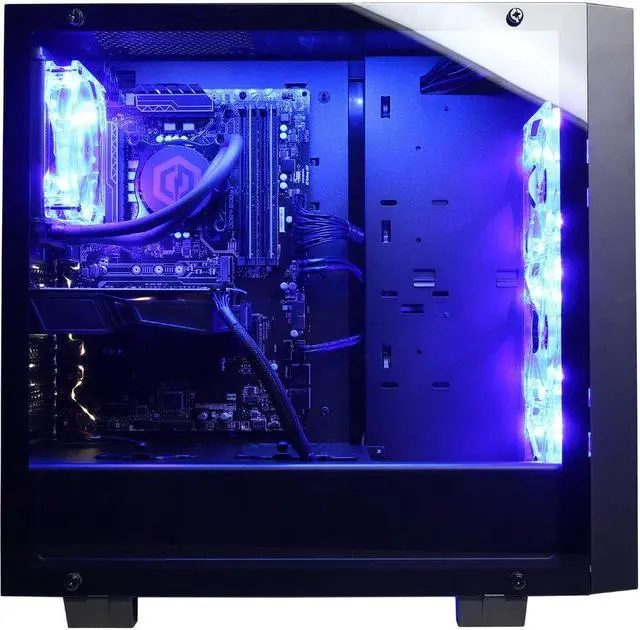 Alt view image 5 of 11 - CYBERPOWERPC Gamer Supreme Liquid Cool SLC8760CPG - Intel Core i7-8700K 3.70 GHz, NVIDIA GeForce GTX 1070, 16 GB DDR4 Memory, 120 GB SSD + 2 TB HDD, WiFi Card, Windows 10 Home