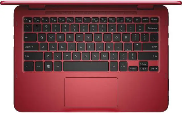Alt view image 8 of 19 - DELL Inspiron AMD A9-9420e 4GB Memory 500GB HDD AMD Radeon R5 Series 11.6" Touch Screen 1366 x 768 Convertible Laptop Windows 10 Home 64-Bit i3185-A999RED