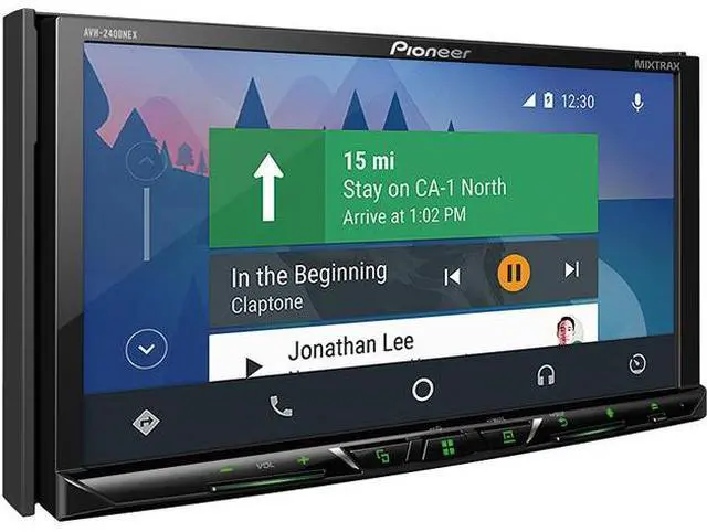 Alt view image 2 of 13 - Pioneer AVH-2400NEX 7" Multimedia DVD Apple CarPlay Receiver with Built-in Bluetooth and AppRadio Mode+