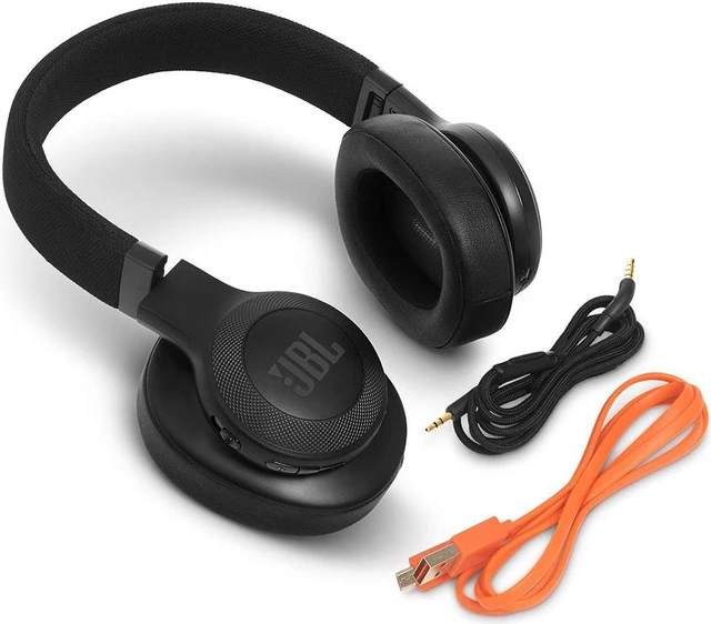 Alt view image 8 of 18 - JBL E55BT Over-ear Wireless Headphones (Black)