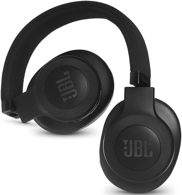 Alt view image 5 of 18 - JBL E55BT Over-ear Wireless Headphones (Black)