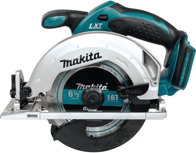 Alt view image 5 of 6 - Makita 18 Volt LXT Lithium-Ion 6-1/2 In. Cordless Circular Saw (Bare Tool)
