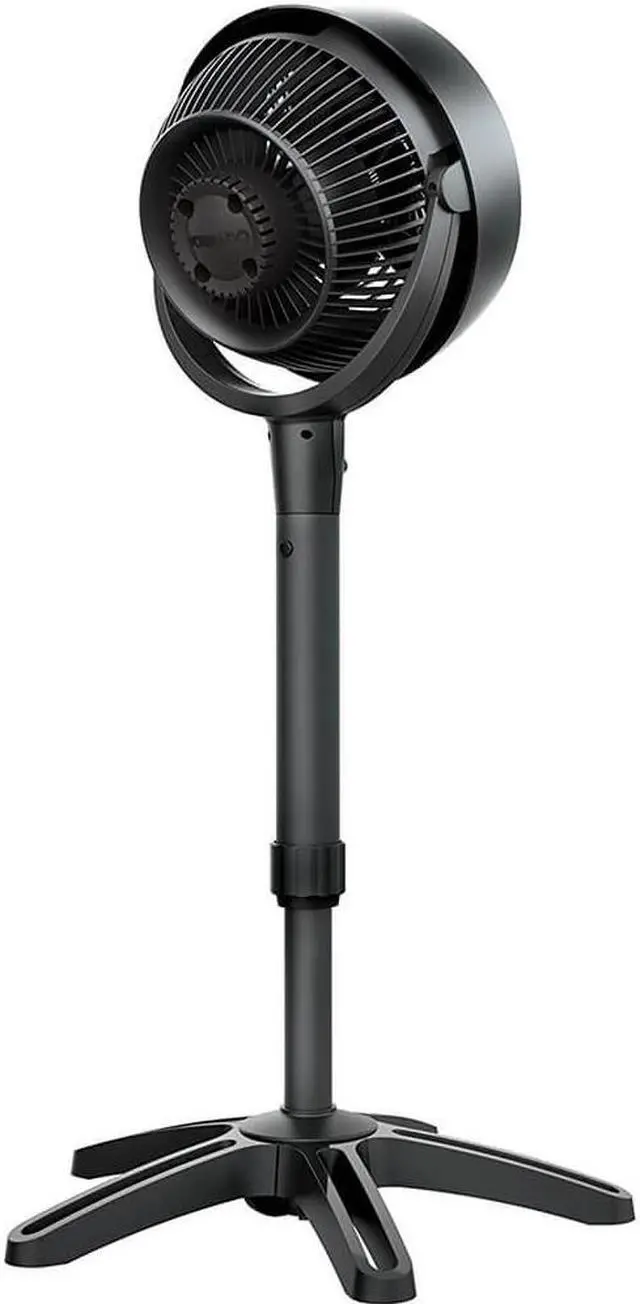 Alt view image 3 of 9 - Vornado 683BLKPED 683 Pedestal Circulator Fan - Black
