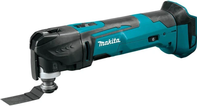 Alt view image 12 of 20 - Makita 18 Volt LXT Lithium-Ion Cordless Oscillating Tool (Bare Tool) XMT03Z