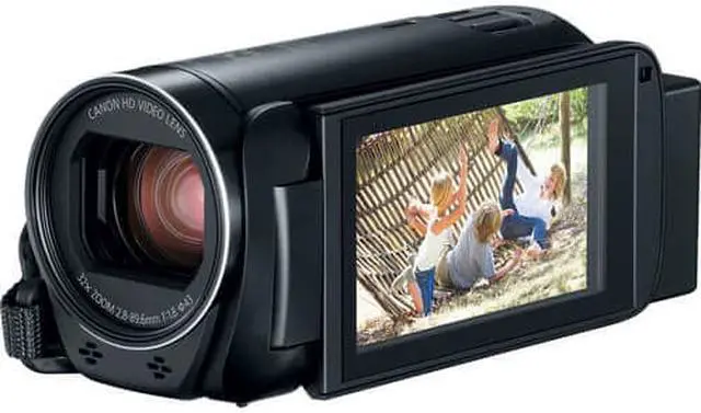 Alt view image 7 of 15 - Canon VIXIA HF R800 Camcorder (Black)