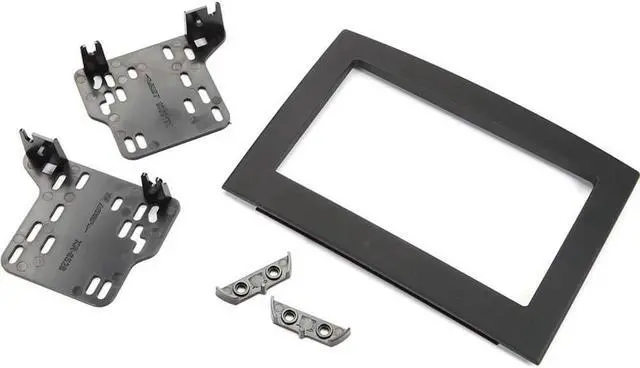 Alt view image 10 of 17 - Metra 95-6528B Black Double DIN Dash Kit for Select Dodge Ram 1500/2500/3500